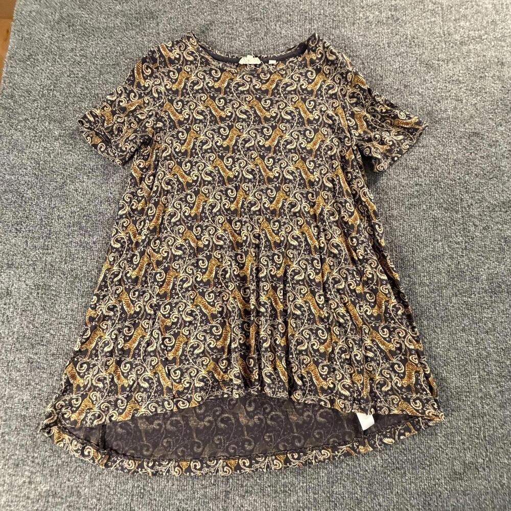 FatFace Women's Patterned Short Sleeve Top Size UK 8‎ / US 4 #666